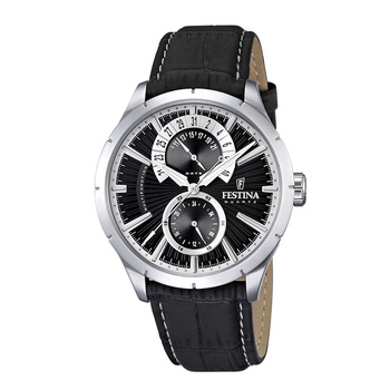 FESTINA black dial & strap